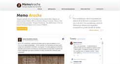 Desktop Screenshot of memoarocha.com